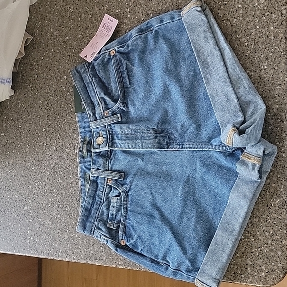 Women's blue Jean shorts size 0 wild fable - Picture 2 of 4